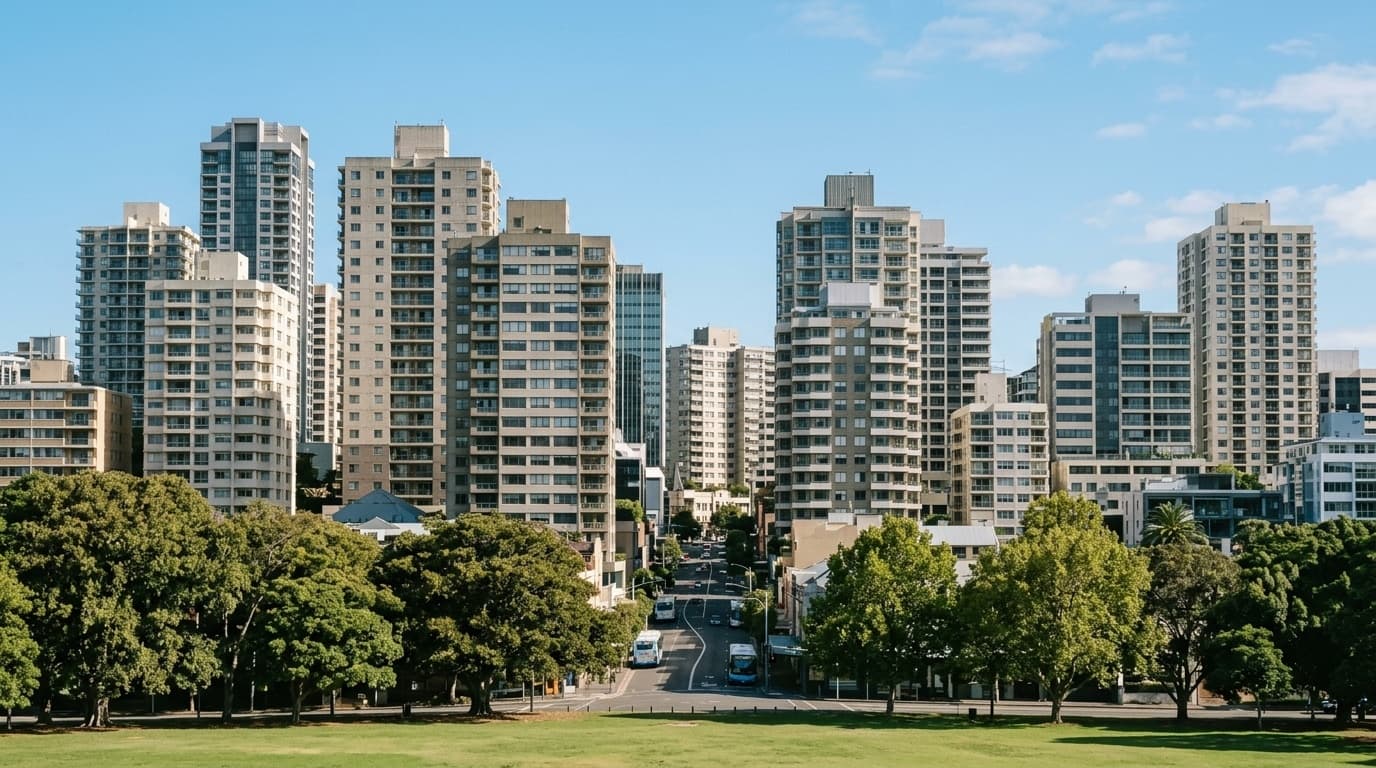 Bondi Junction streetscape